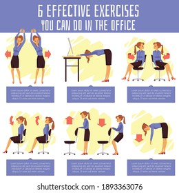 1,191 Office exercises infographic Images, Stock Photos & Vectors ...