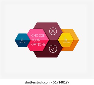 Infographic banners modern paper templates. For banners, business backgrounds, presentations