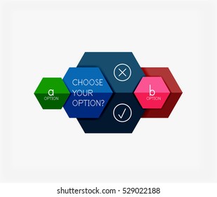 Infographic banners modern paper templates. For banners, business backgrounds, presentations