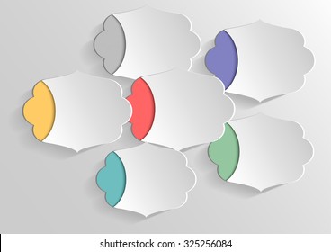 Infographic banners Templates for Business.Vector design 
element. 