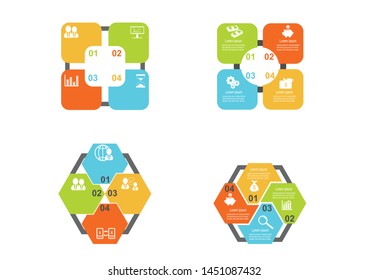 Infographic banners Templates Vector design element