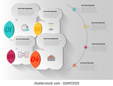 Infographic banners Templates.Vector socks design element.