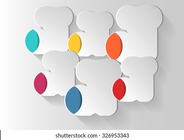 Infographic banners Templates.Vector socks design element.