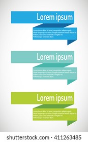 infographic banners.geometric template.