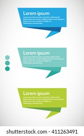 infographic banners.geometric template.