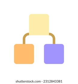 Infografik blockiert Pixel perfekte flache Farbverlauf-Farbe ui Symbol. Präsentation visueller Materialien. Einfach gefülltes Piktogramm. GUI, UX Design für mobile Anwendungen. Vektor-einzelne RGB-Illustration