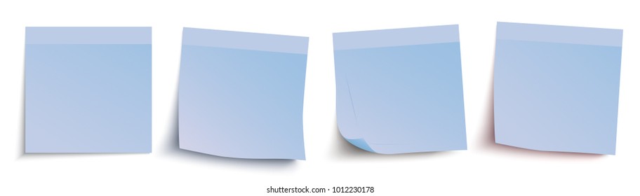 Infographic with blue stickers on the white background. Eps 10 vector file.