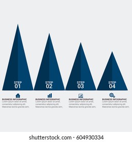 Infographic Brochures Design. Vector 