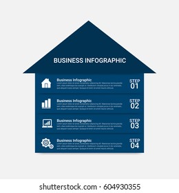 Infographic Brochures Design. Vector 