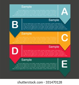 Infographic Bubble Square