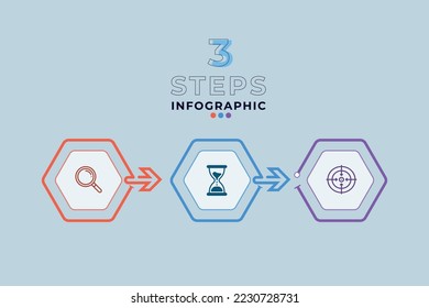 infographic business circle timeline creative