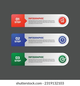 Infographic business element collection vector