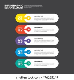 Infographic business report template layout design element vector illustration can be used for workflow, layout, and number