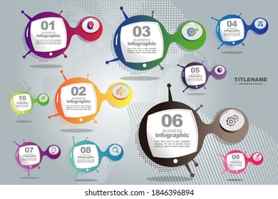 Infographic Business template Vector for design