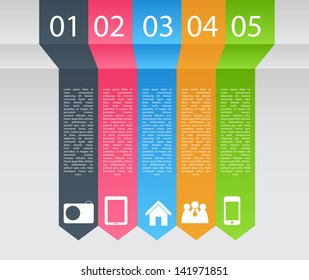 Infographic business template vector illustration