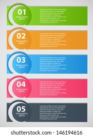 Infographic business template vector illustration