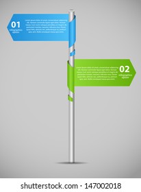 Infographic business template vector illustration