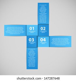 Infographic business template vector illustration