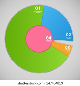 Infographic business template vector illustration