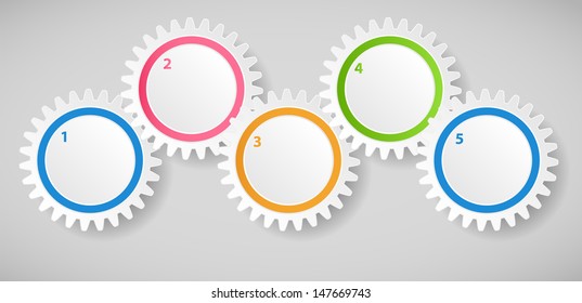 Infographic business template vector illustration