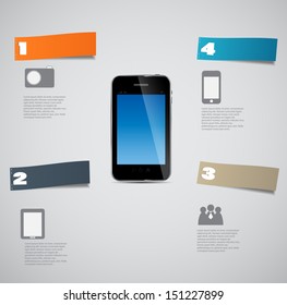 Infographic business template vector illustration