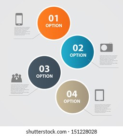 Infographic business template vector illustration