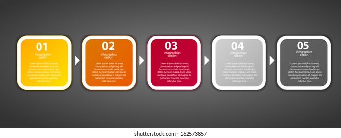 Infographic business template vector illustration