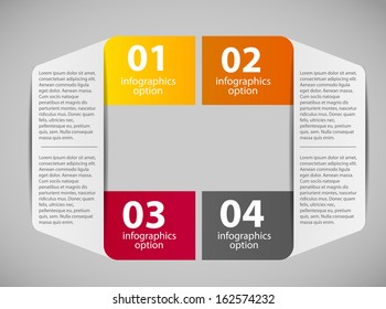 Infographic business template vector illustration
