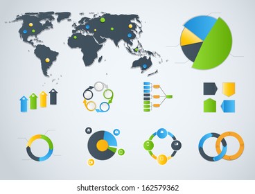 Infographic business template vector illustration
