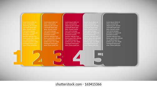 Infographic business template vector illustration