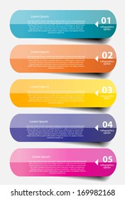 Infographic business template vector illustration