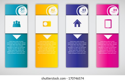 Infographic business template vector illustration