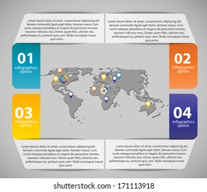 Infographic business template vector illustration