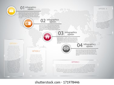 Infographic business template vector illustration
