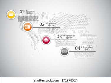 Infographic business template vector illustration