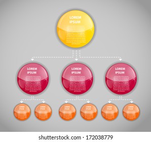 Infographic business template vector illustration