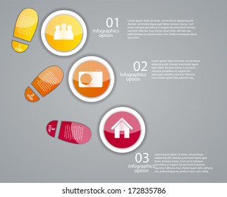 Infographic business template vector illustration