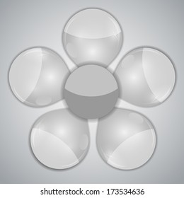 Infographic business template vector illustration