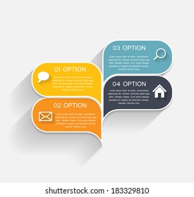 Infographic business template vector illustration