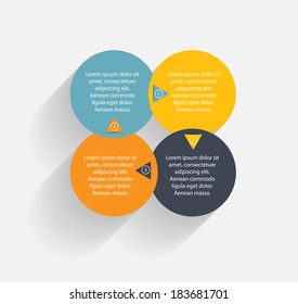 Infographic business template vector illustration