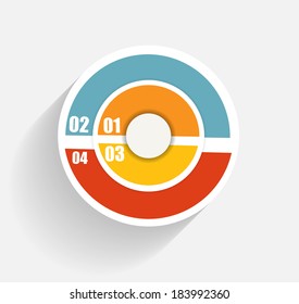 Infographic business template vector illustration