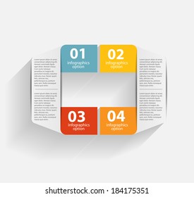 Infographic business template vector illustration