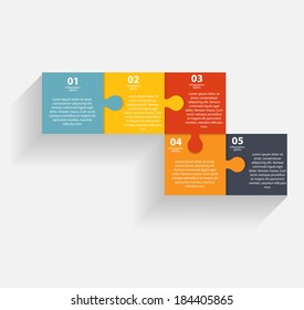 Infographic business template vector illustration