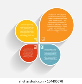 Infographic business template vector illustration