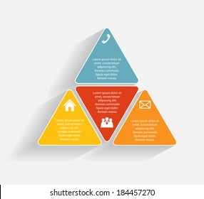 Infographic business template vector illustration