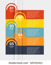 Infographic business template vector illustration