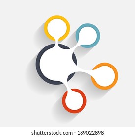 Infographic business template vector illustration