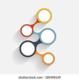 Infographic business template vector illustration