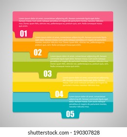 Infographic business template vector illustration