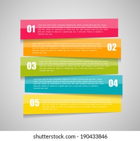 Infographic business template vector illustration